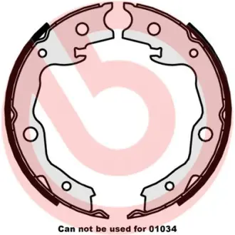 Колодки ручного (стоячого) гальма Brembo S56545