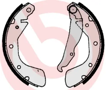 Колодки ручного (стоячого) тормоза brembo S59513