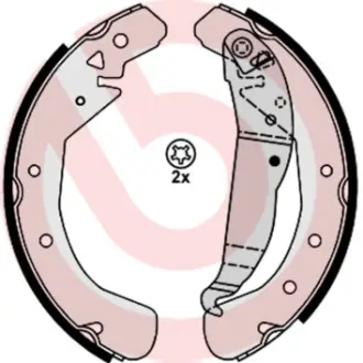 Колодки ручного (стоячого) тормоза brembo S59 525