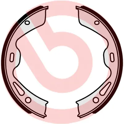 Колодки ручного (стоячого) тормоза brembo S65 504