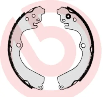 Колодки ручного (стоячого) тормоза brembo S78505