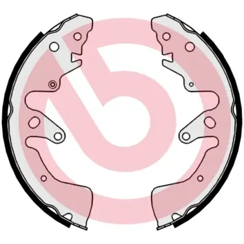 Колодки ручного (стоячого) гальма Brembo S79524 (фото 1)