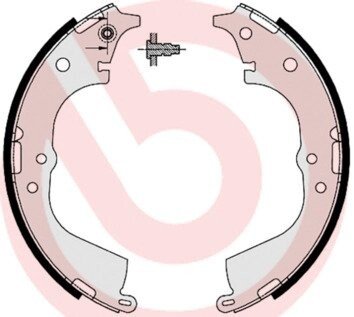 Колодки ручного (стоячого) тормоза brembo S83 537