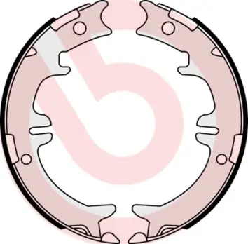 Колодки ручного (стоячого) гальма Brembo S83542 (фото 1)