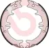 Колодки ручного (стоячого) гальма Brembo S83542 (фото 1)