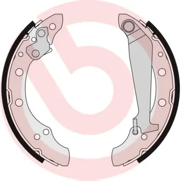 Колодки ручного (стоячого) тормоза brembo S85 511
