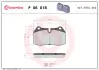 Передні тормозні (гальмівні) колодки Brembo P06018 (фото 1)