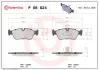 Передні тормозні (гальмівні) колодки Brembo P06024 (фото 1)