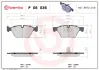 Передние тормозные колодки brembo P06036