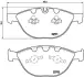 Передние тормозные колодки brembo P06047