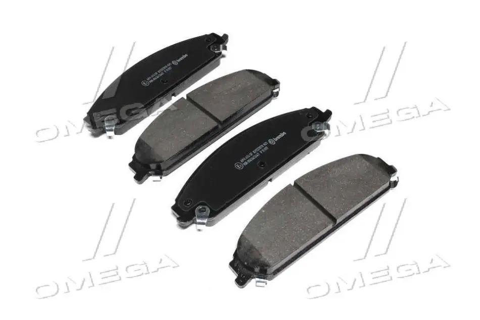 Передні тормозні (гальмівні) колодки Brembo P11017 (фото 1)