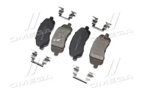 Передние тормозные колодки brembo P18001 Ауди 200