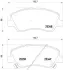 Передні тормозні (гальмівні) колодки Brembo P18025 (фото 1)