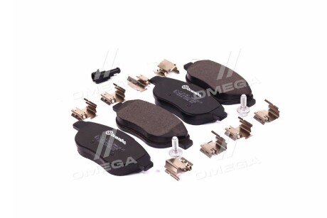 Передние тормозные колодки brembo P23087