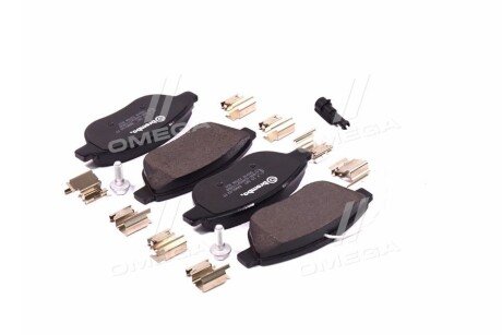 Передние тормозные колодки brembo P23087