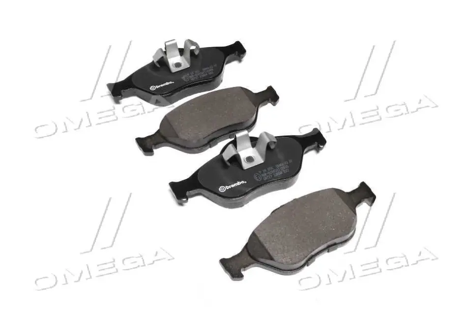 Передні тормозні (гальмівні) колодки Brembo P24055 (фото 1)