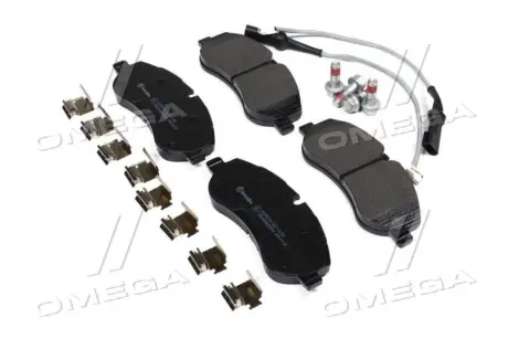 Передні тормозні (гальмівні) колодки brembo P24152 Форд Transit