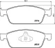 Передние тормозные колодки brembo P24 157