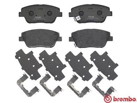 Передние тормозные колодки brembo P30066