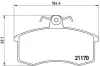 Передние тормозные колодки brembo P41003