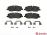 Передні тормозні (гальмівні) колодки Brembo P44014 (фото 2)