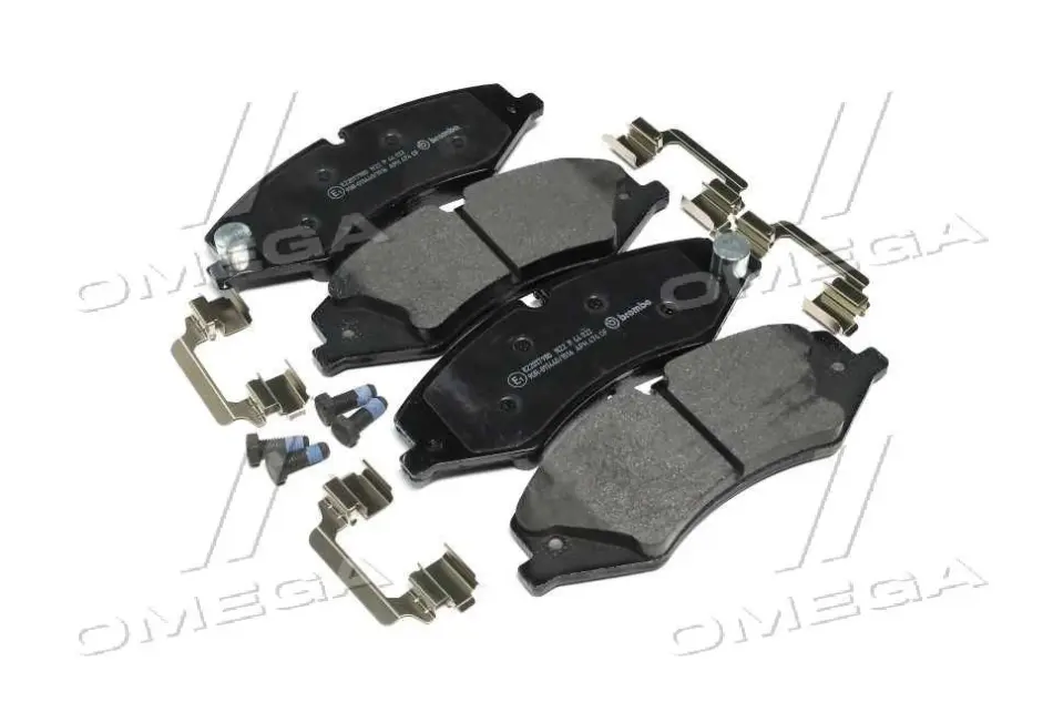 Передні тормозні (гальмівні) колодки Brembo P44022 (фото 1)