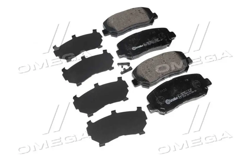 Передні тормозні (гальмівні) колодки Brembo P49045 (фото 1)