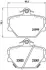 Передні тормозні (гальмівні) колодки Brembo P50038 (фото 1)