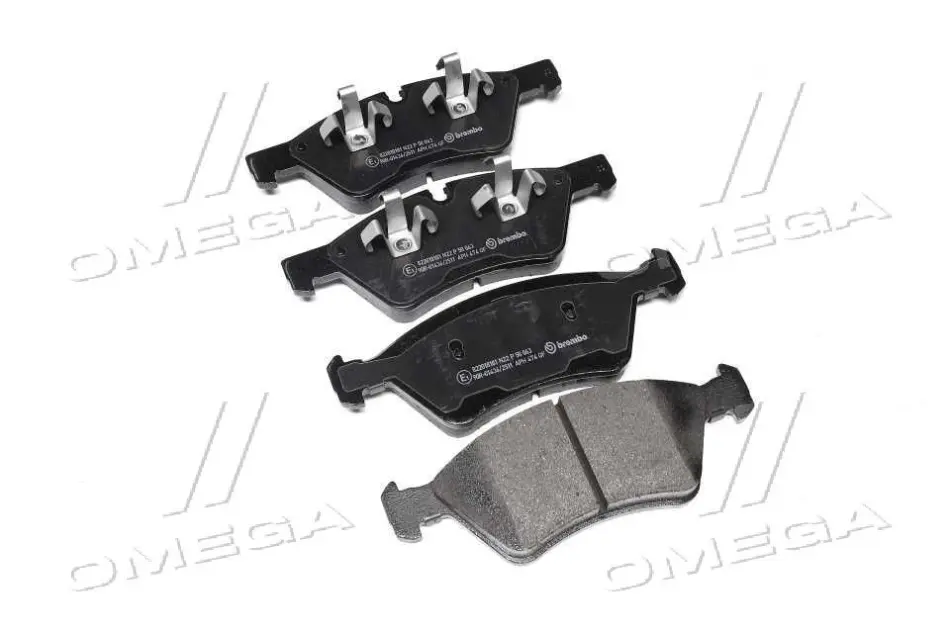 Передні тормозні (гальмівні) колодки Brembo P50063 (фото 1)