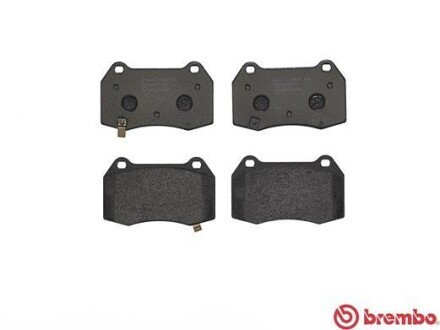 Передні тормозні (гальмівні) колодки brembo P56047