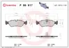 Передние тормозные колодки brembo P59017