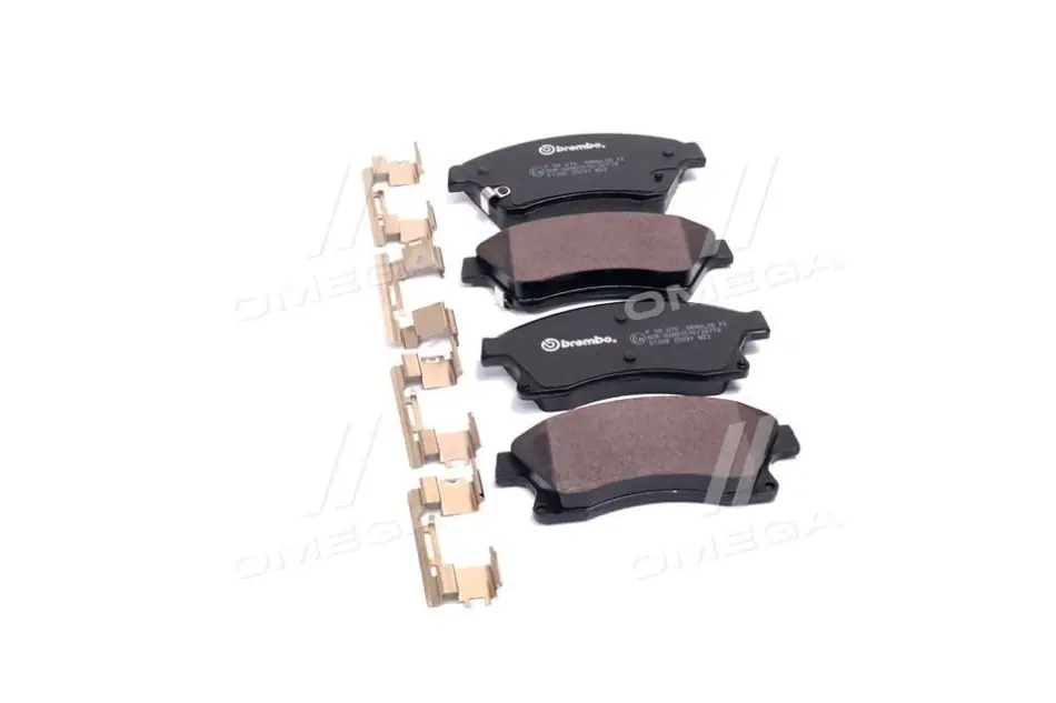 Передні тормозні (гальмівні) колодки Brembo P59076 (фото 1)