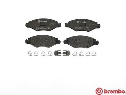 Передні тормозні (гальмівні) колодки brembo P61063