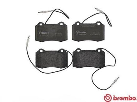 Передні тормозні (гальмівні) колодки brembo P61064