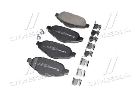 Передние тормозные колодки brembo P61101