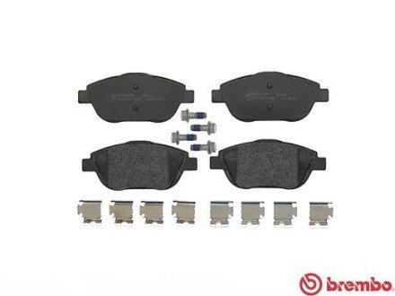 Передние тормозные колодки brembo P61103