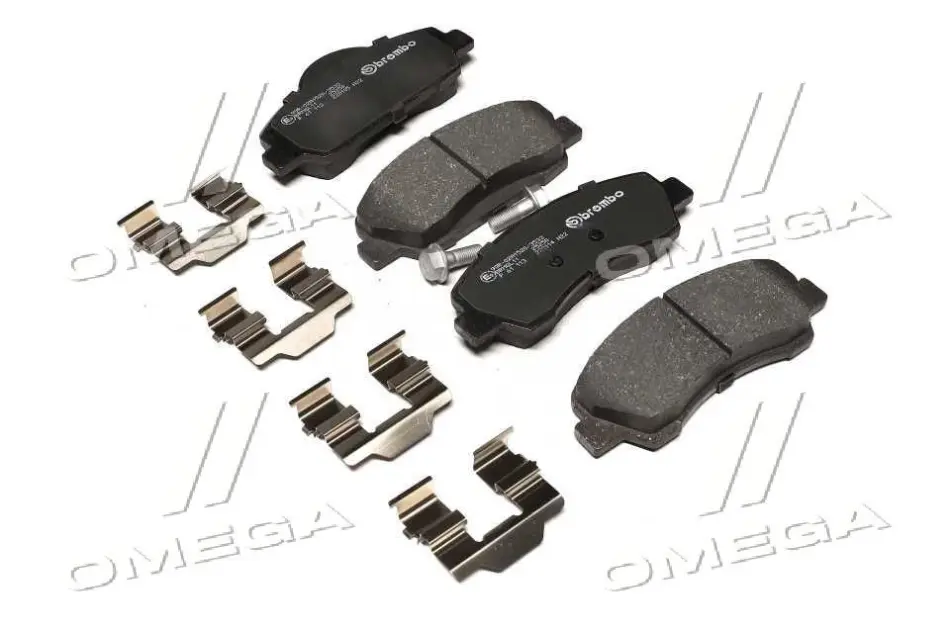 Передні тормозні (гальмівні) колодки Brembo P61113 (фото 1)