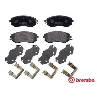 Передние тормозные колодки brembo P78021 на Субару Xv