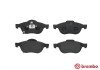 Передние тормозные колодки brembo P83043