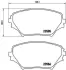 Передние тормозные колодки brembo P83055