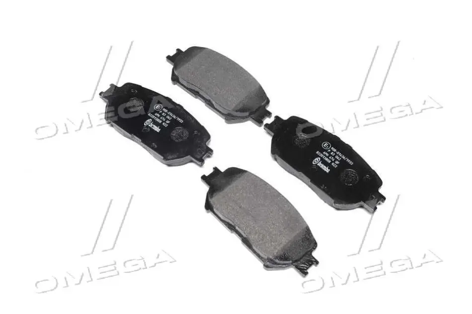 Передні тормозні (гальмівні) колодки Brembo P83062 (фото 1)
