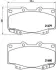 Передние тормозные колодки brembo P83069