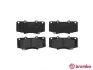 Передние тормозные колодки brembo P83 140