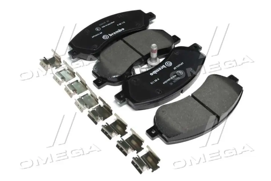 Передні тормозні (гальмівні) колодки Brembo P85115 (фото 1)