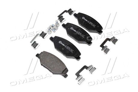 Передние тормозные колодки brembo P85121