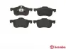 Передние тормозные колодки brembo P86016