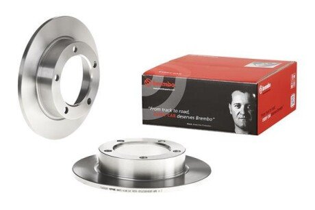 Передній гальмівний (тормозний) диск brembo 08393910