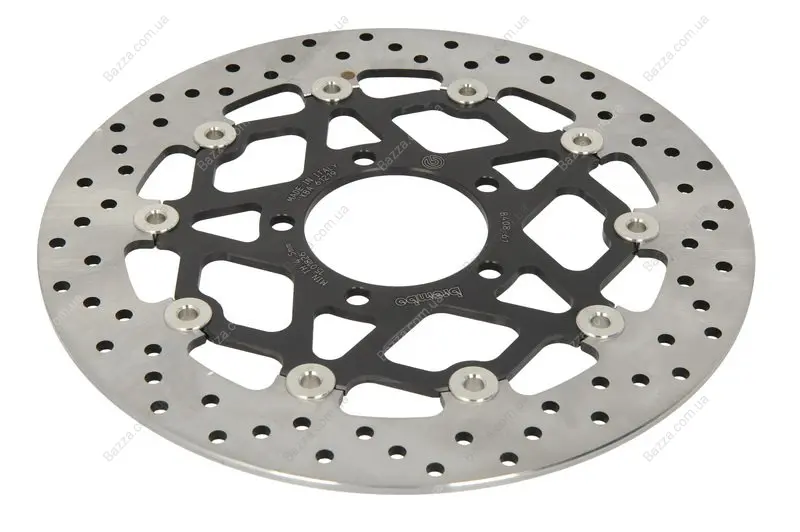 Перфорированный тормозной диск brembo 78B40861