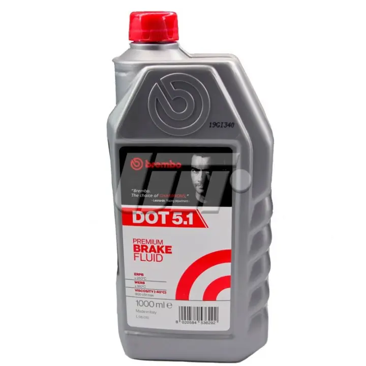 Тормозная жидкость 1л (DOT 5.1) Brembo L05010 (фото 1)
