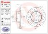 Перфорированный тормозной диск brembo 08.A205.1X